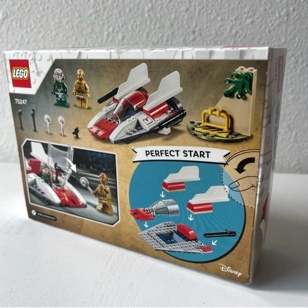 LEGO Disney Star Wars Rebel A-Wing Starfighter (75247) C-3PO MINIFIG MINIFIGURE - Picture 2 of 3